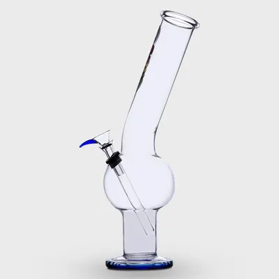 MWP Bent Bubble Glass Bong 30cm