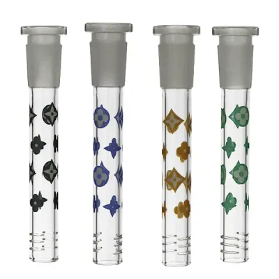 Glow in the Dark Colored LV Glass Stem 8cm