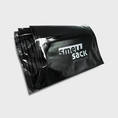Smellsack Double Zipper Smell Proof Bags 10×8 cm X100
