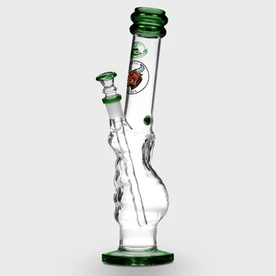 AGUNG Angry Bull Design Gripper Glass Bong 33cm