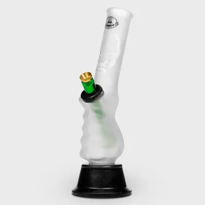 AGUNG Frosted Design Large Gripper Bong 33cm