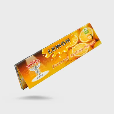 HoRNET Flavored Rolling Papers King Size Lemon