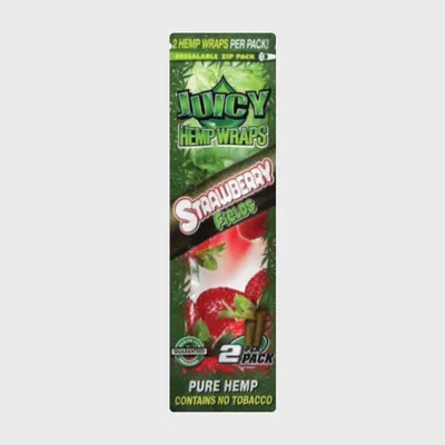 Juicy Hemp Wraps Strawberry Fields