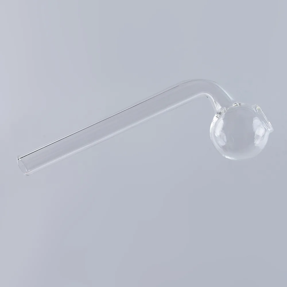 Curved Sweet Puff Glass Pipe 11cm