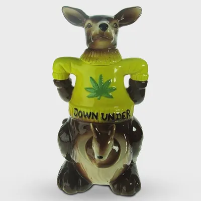 Billy Mate Aussie Kangaroo Design Ceramic Bong 22cm