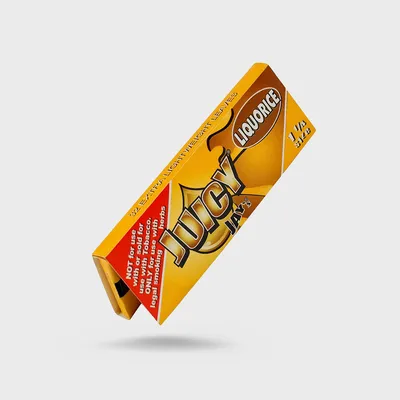 Juicy Jays Flavored Papers Size 1¼ Liquorice
