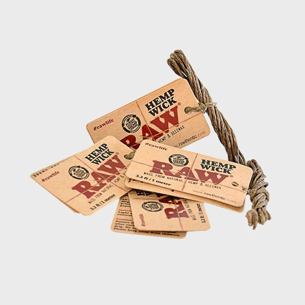 RAW Hemp Wick 3.3ft / 1 Meter