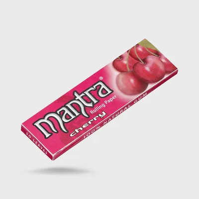 Mantra Rolling Paper Size 1¼ Cherry