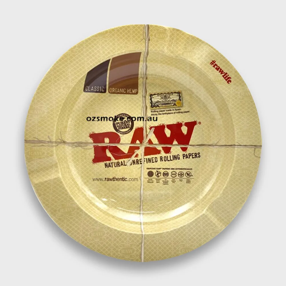 RAW Round Metal Small Ashtray 140mm