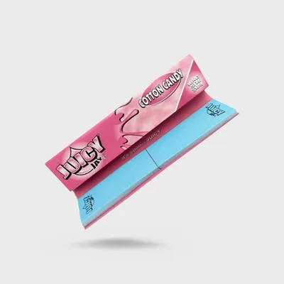 Juicy Jays Flavored Papers King Size Slim Cotton Candy