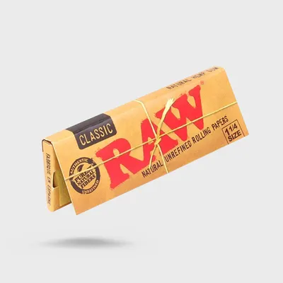RAW Classic Rolling Papers Size 1¼