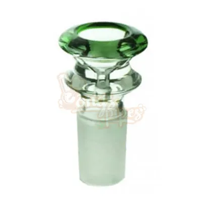 Round Male Glass Herb Holder Cone Piece 19mm