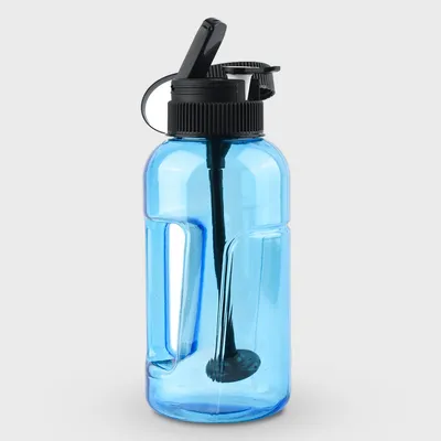 Happy420 1 Litre Acrylic Springy Bottle Bong 23cm